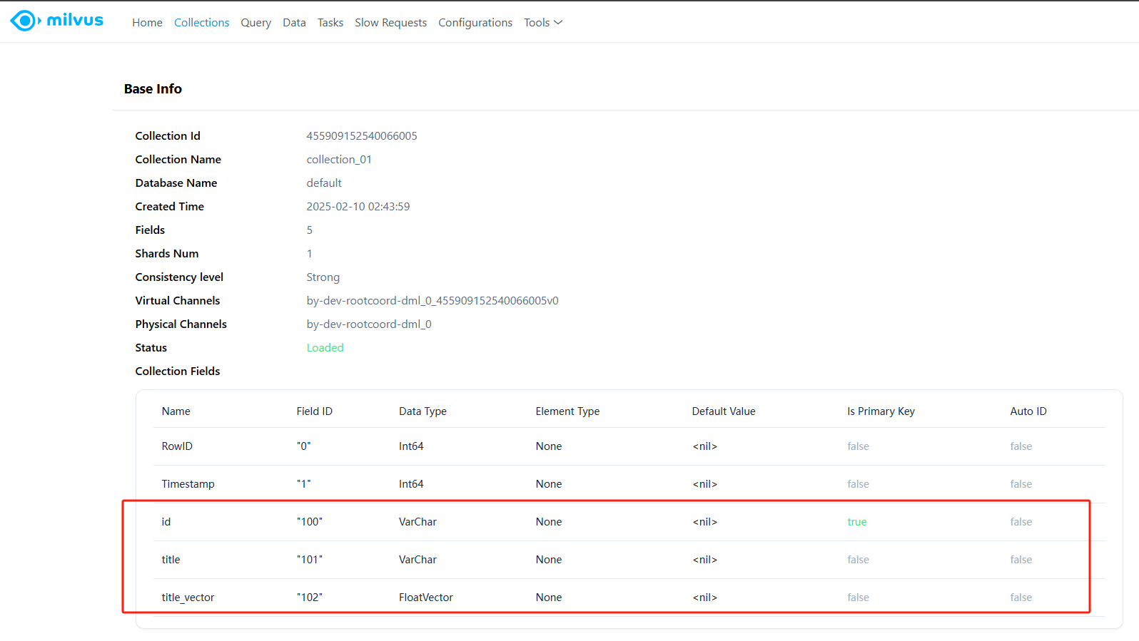 02-collection表结构