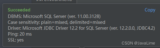 idea连接sqlserver出现[08S01] 驱动程序无法通过使用安全套接字层(SSL)加密与 SQL Server 建立安全连接错误（转）