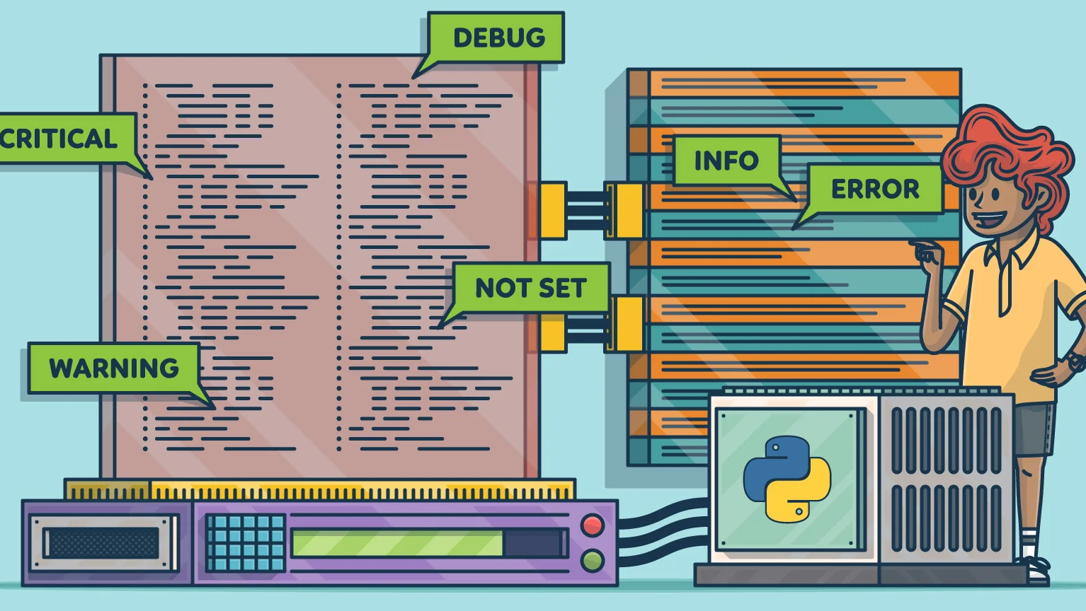 全网最适合入门的面向对象编程教程：12 类和对象的Python实现-Python使用logging模块输出程序运行日志