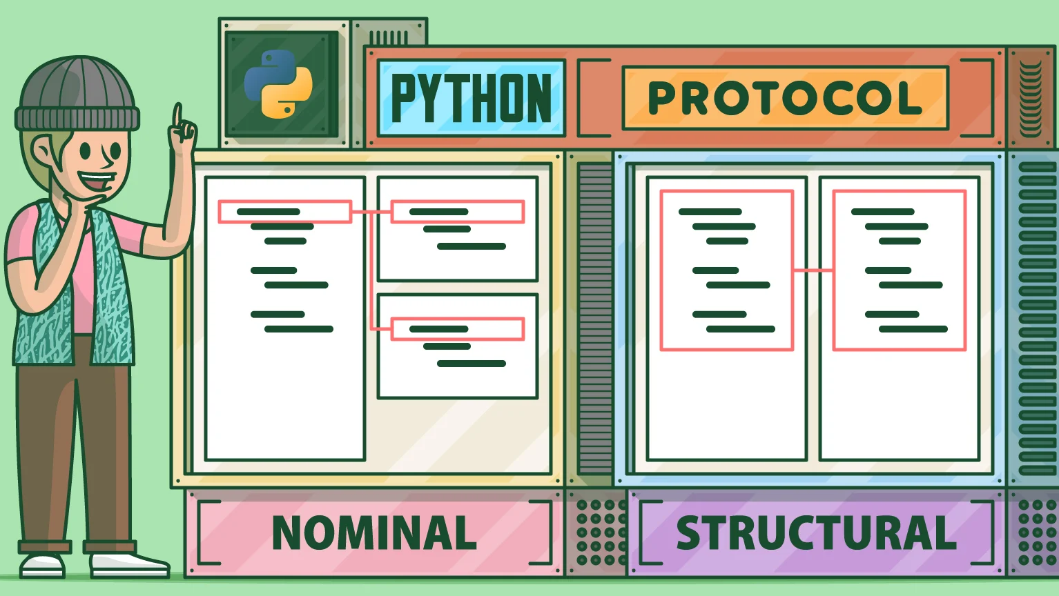 全网最适合入门的面向对象编程教程：52 Python函数方法与接口-Protocol协议与接口