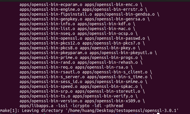 Ubuntu中安装OpenSSL