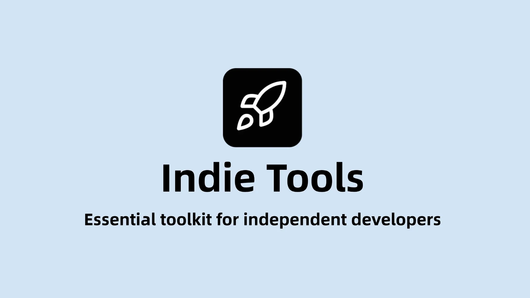 《独立开发工具 • 半月刊》 第 001 期