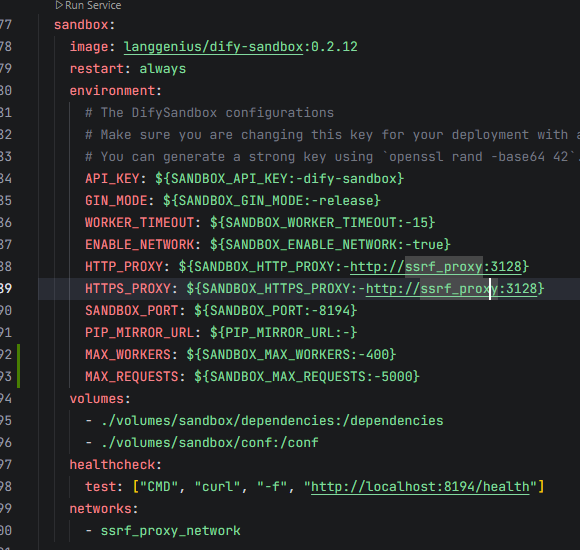 docker-compose 添加环境变量