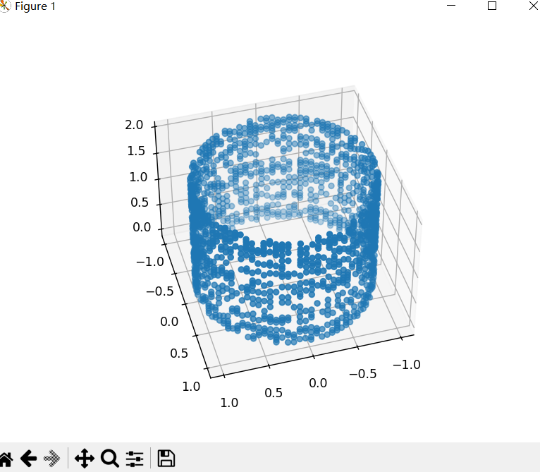 python绘制圆柱体