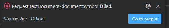 2024-11-04 Request textDocument/documentSymbol failed. ==》重启vscode