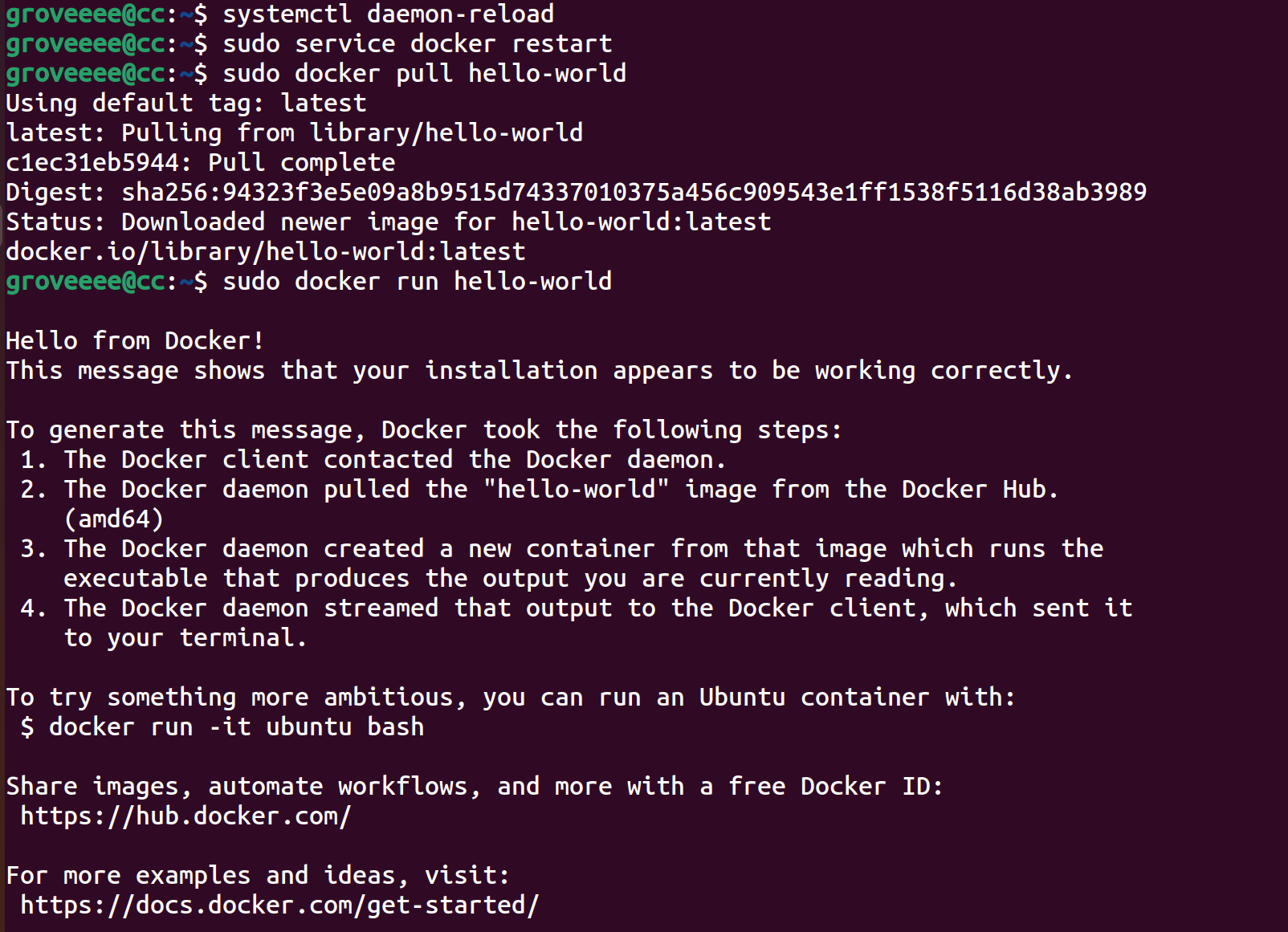 Ubuntu24.04下Docker安装与配置
