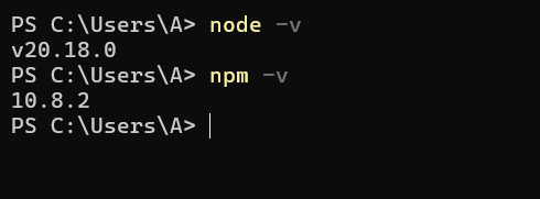 Node.js安裝及環境配置