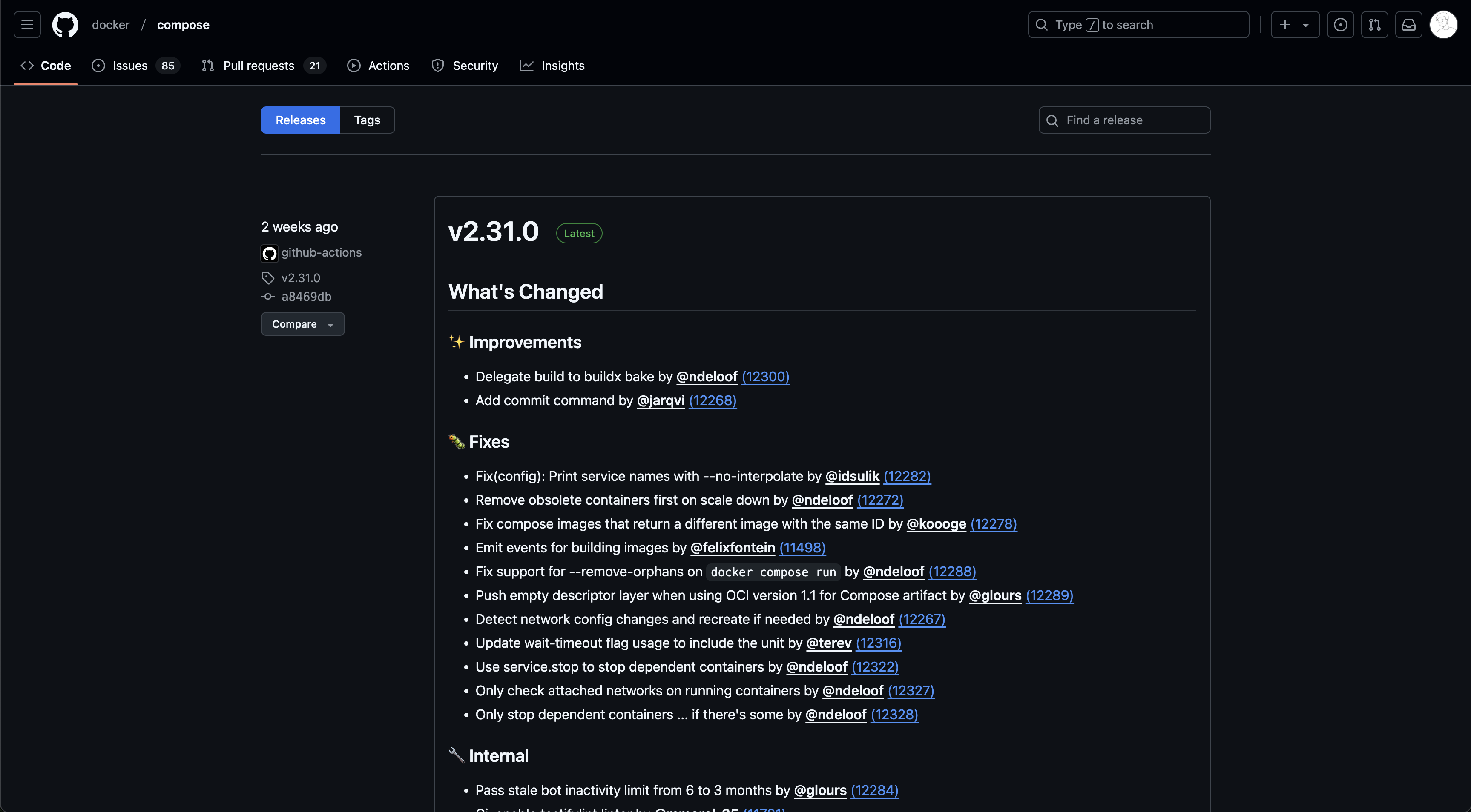 docker compose 下载