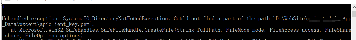 .net8报HTTP Error 500.30 - ASP.NET Core app failed to start