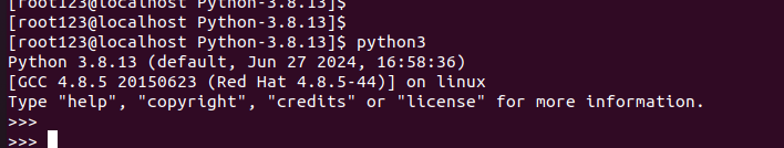 Centos7在已有python3.6的基础上安装python3.8