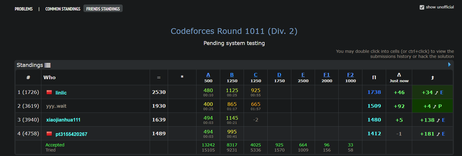 【CodeForces训练记录】Codeforces Round 1011 (Div. 2)