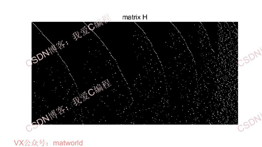 基于拓扑结构检测的LDPC稀疏校验矩阵高阶环检测算法matlab仿真