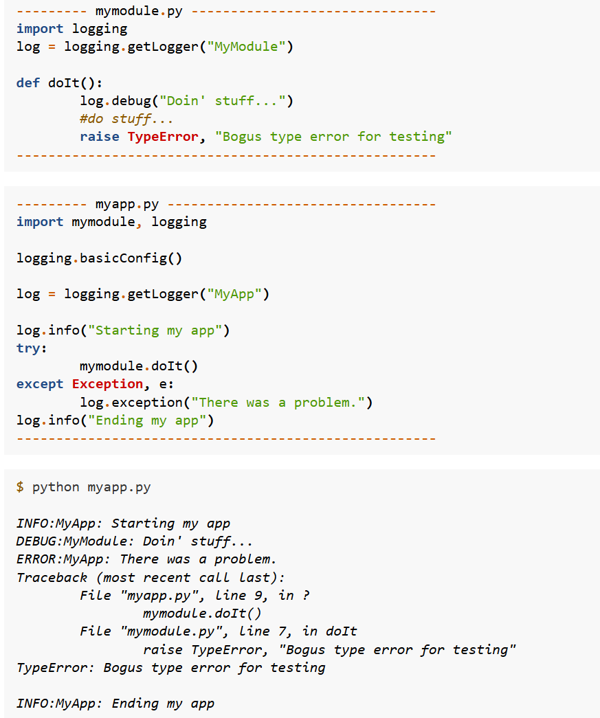 python logging之初步学习（一） - zzl14 - 博客园