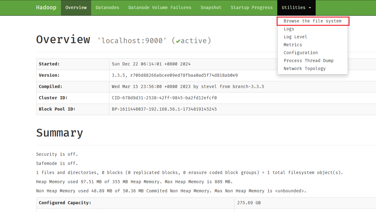 Hadoop+Hive+Spark的Windows配置
