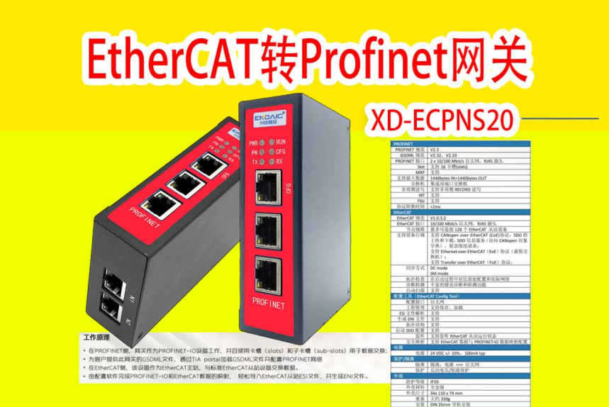 EtherCAT轉Profinet閘道器配置說明第三講：博圖配置