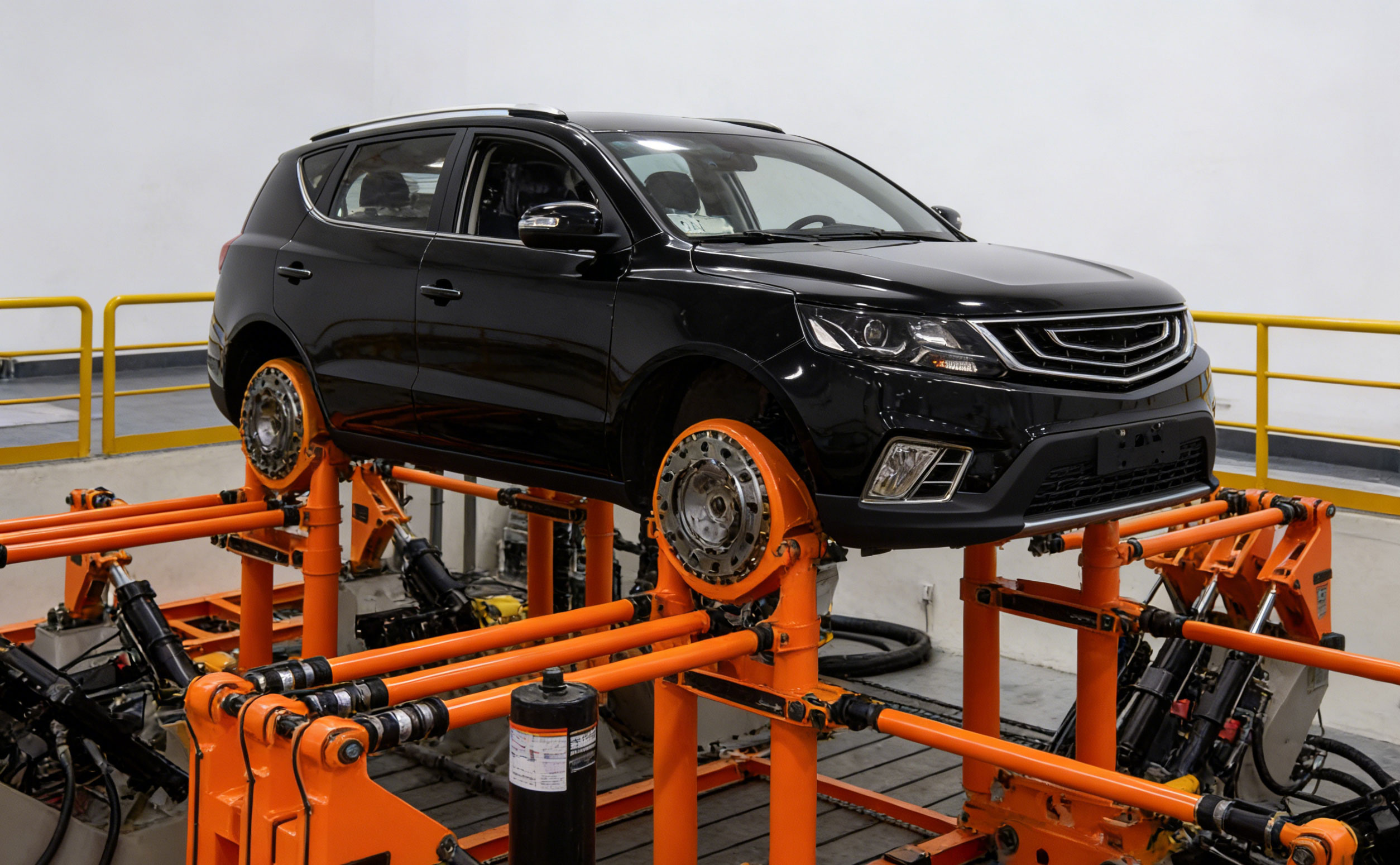 生成汽车台架图片ai