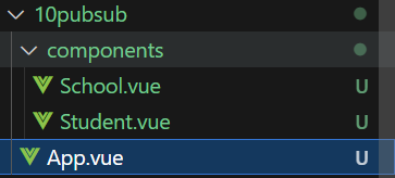 假期vue学习笔记10pubsub