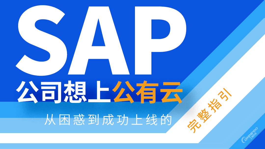 公司想上一套 SAP ERP 公有云：从困惑到成功上线的完整指引