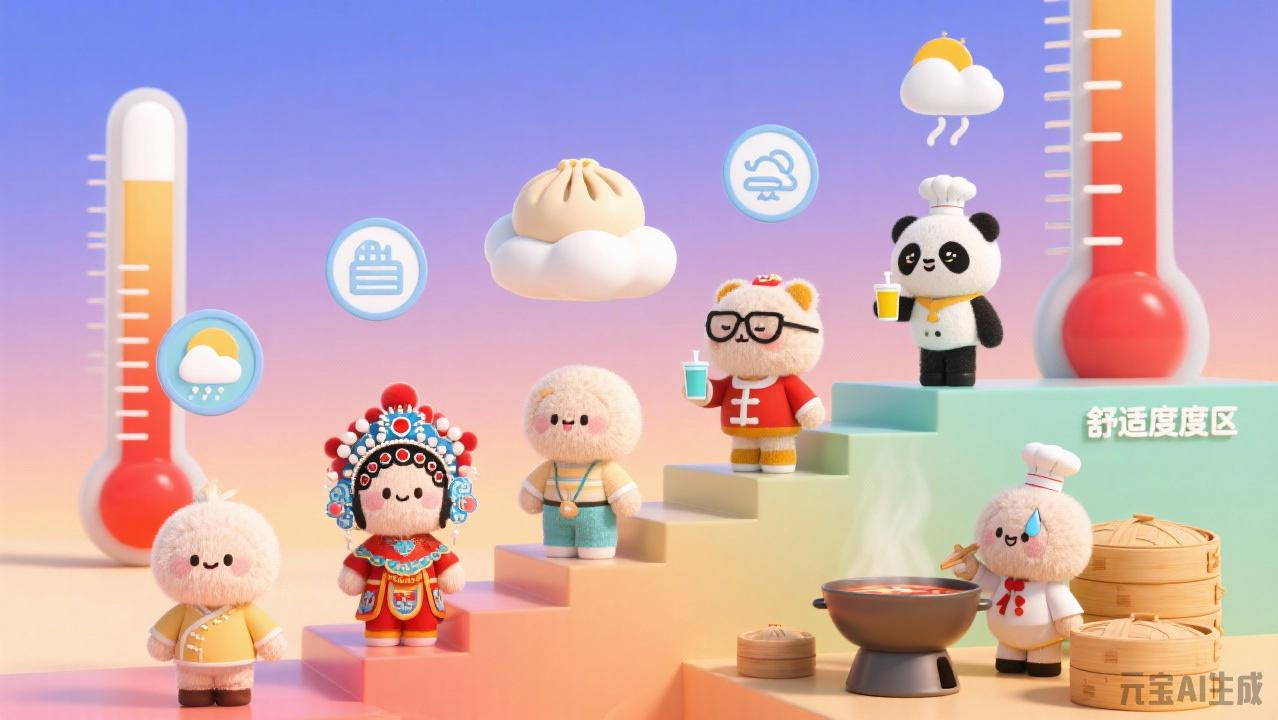 全国主要城市温度舒适度榜：谁在天堂，谁在蒸笼