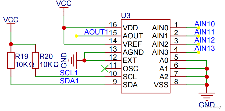 IIC通信协议详解 &amp; PCF8591应用(Verilog实现)