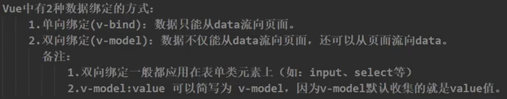 v-bind, v-model