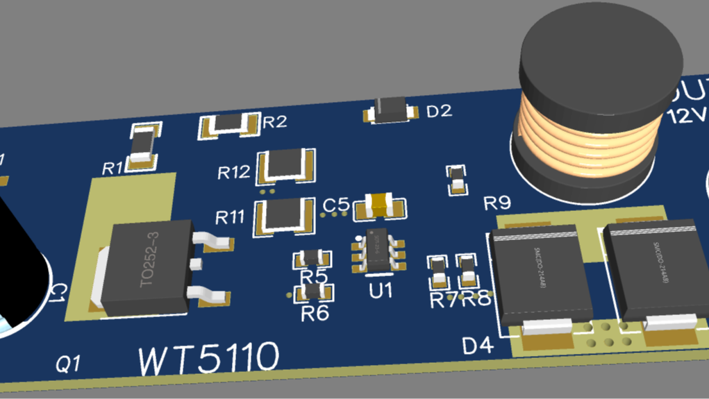 220V转直流12V12W辅助电源WT5110