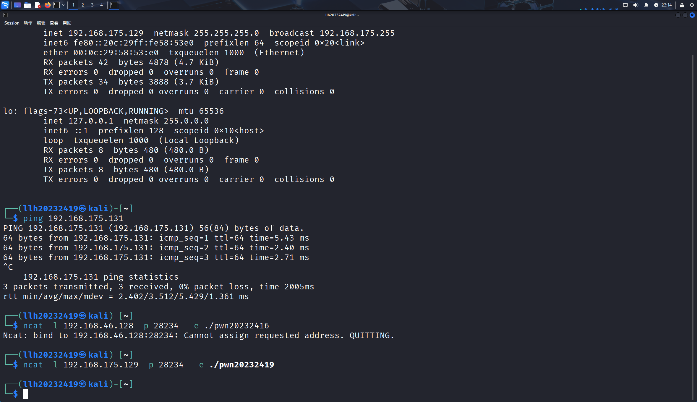 Kali linux-2025-10-10-23-14-57