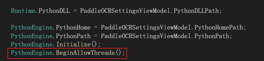 C#调用Python代码的方式（二），以PaddleOCR-GUI为例