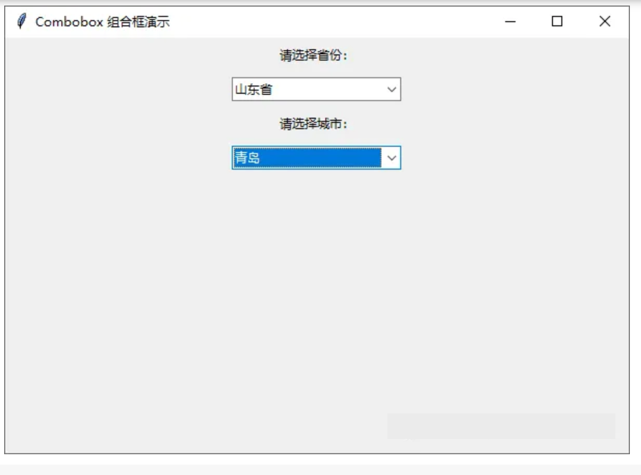 【Python GUI 编程】tkinter ：Ttk 组合框 Combobox