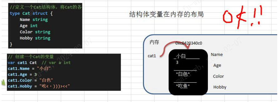 go中的结构体struct