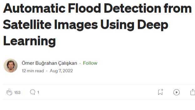 遥感图像处理笔记之【Automatic Flood Detection from Satellite Images Using Deep Learning】