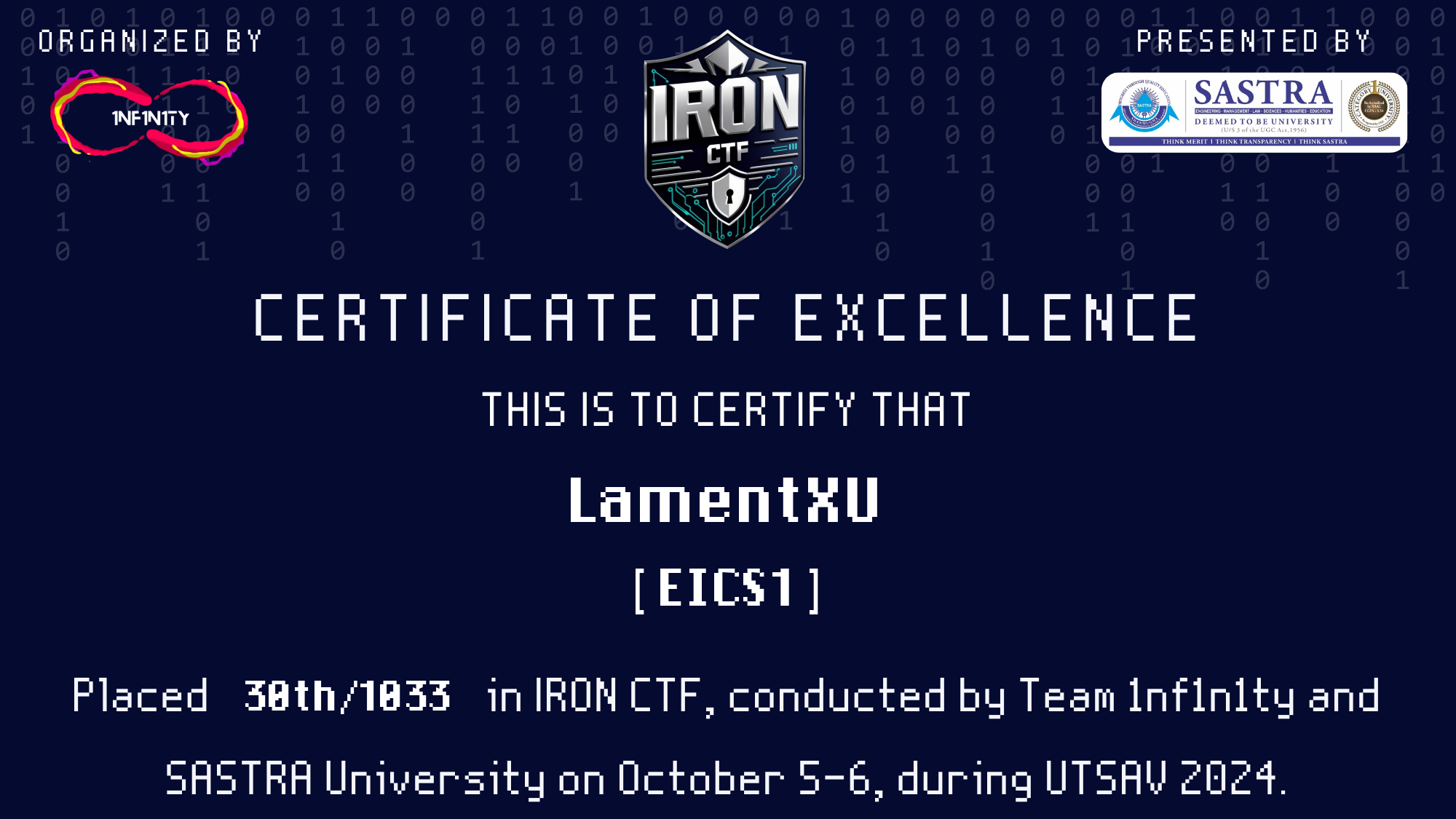 ironCTF 2024 WEB EICS1 部分wp