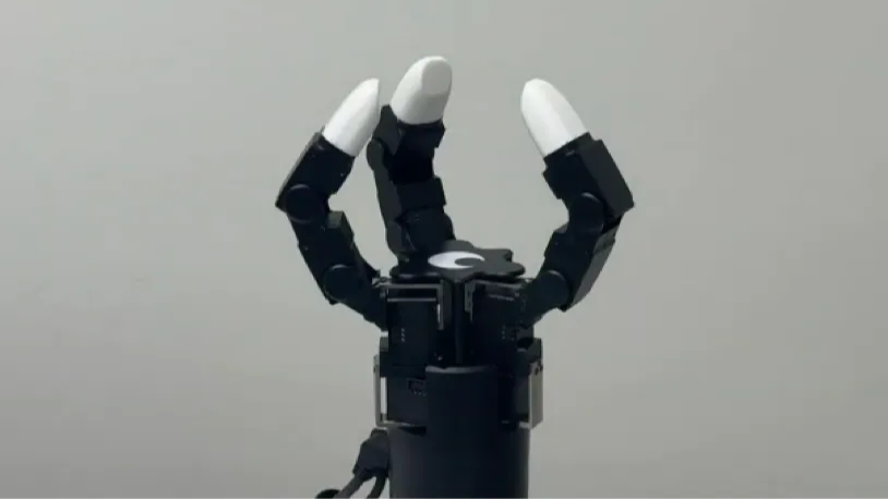 搜维尔科技：DG-3F三指机械灵巧手，3手指和12关节，单爪即可实现最高效率