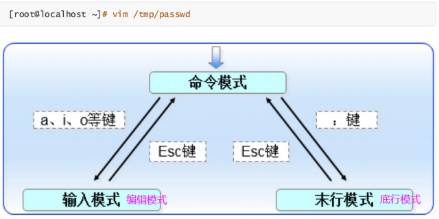 Linux-vim文本编辑器-三种模式-vim里的替换