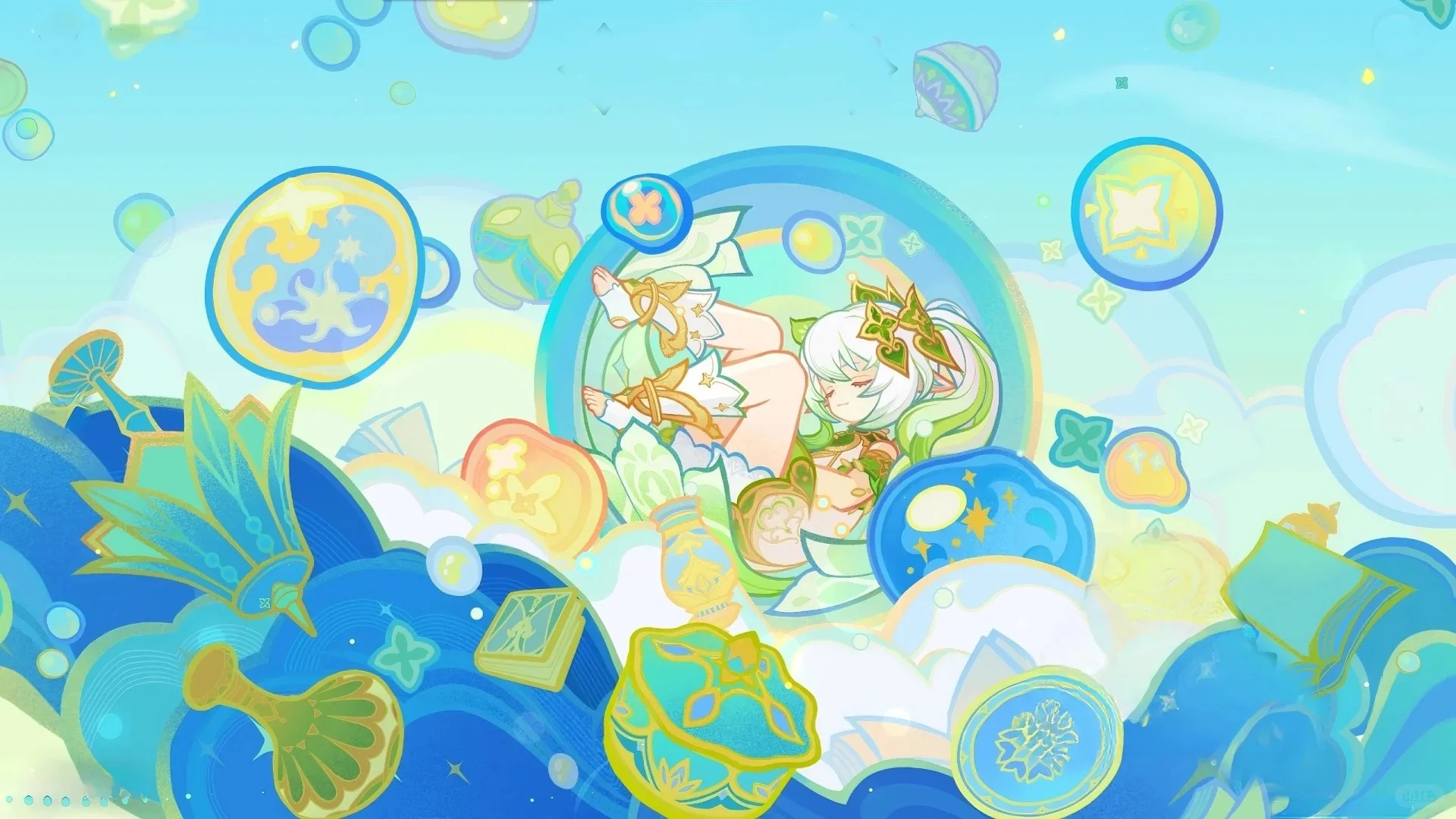 彩糖与蔷薇的幻色颂界面及剧情修复壁纸🥳_4_原神壁纸_来自小红书网页版