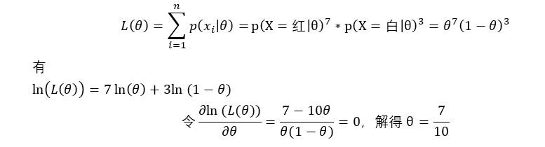 极大似然估计的思想及计算[例题]