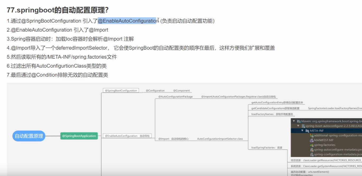 1、Springboot的自动配置原理