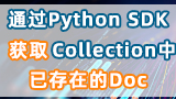 如何通过Python SDK获取Collection中已存在的Doc
