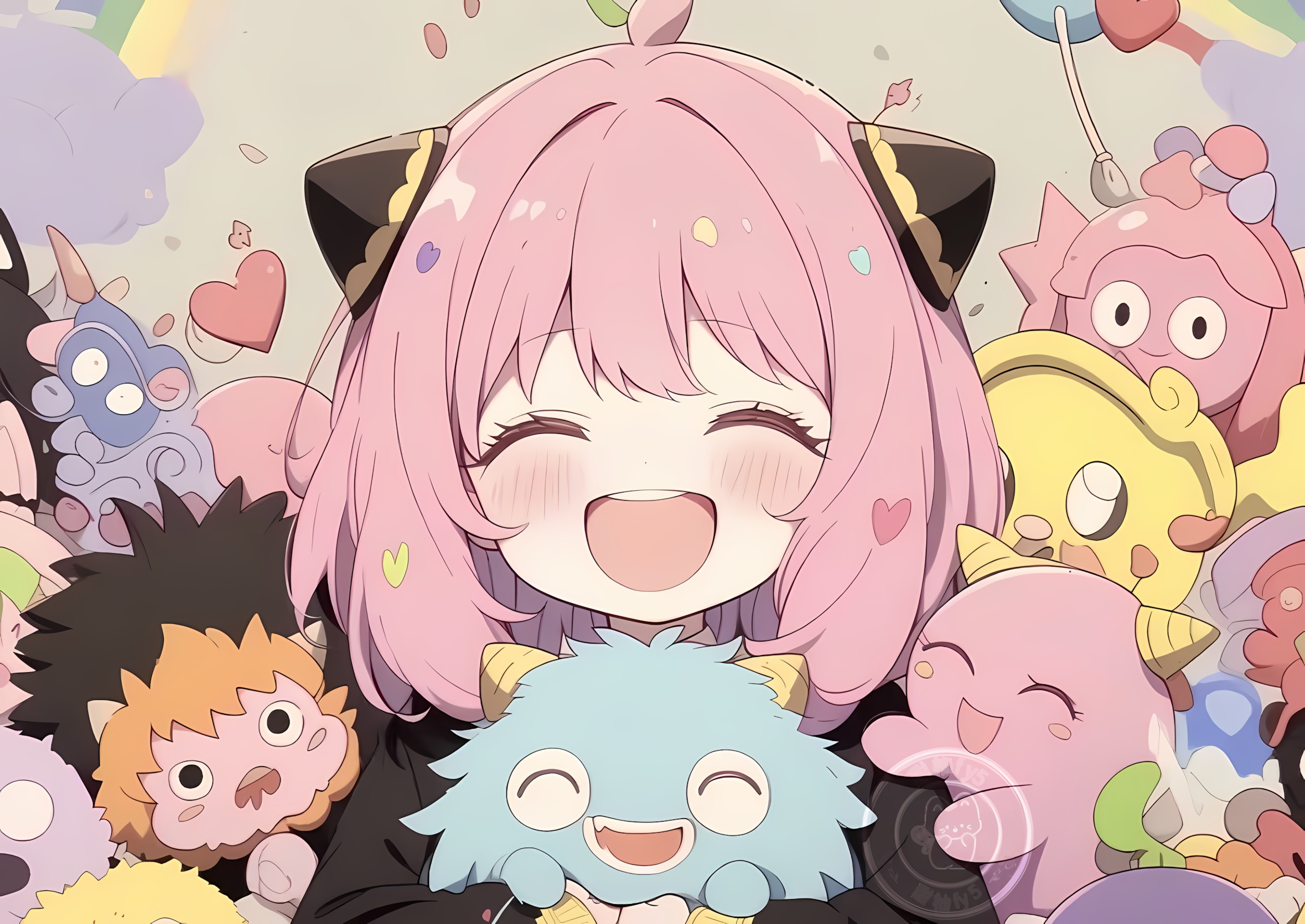 【哲风壁纸】动漫-可爱-毛绒