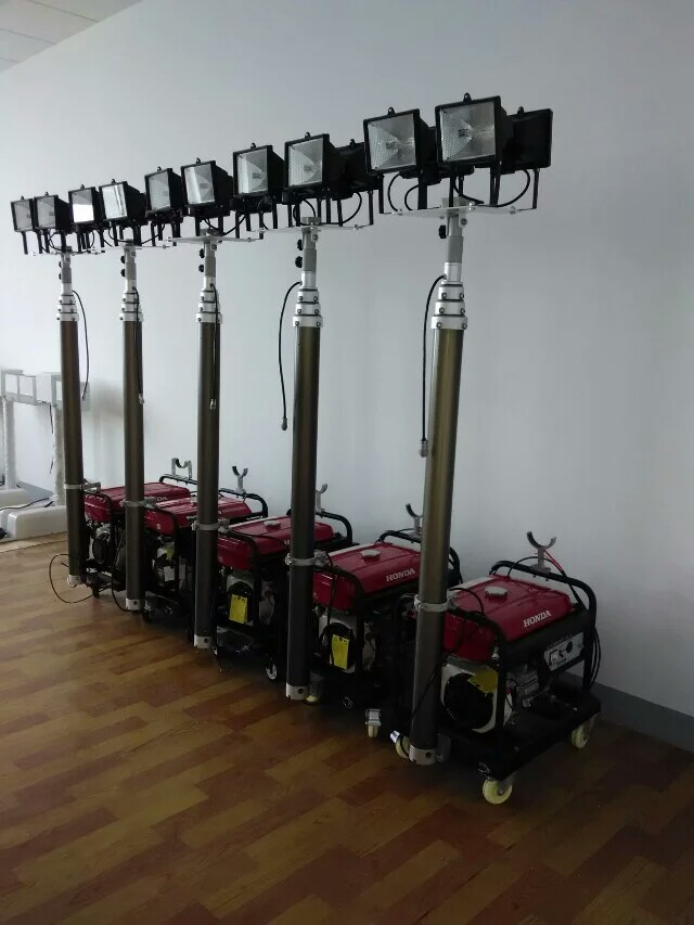 移动升降照明灯