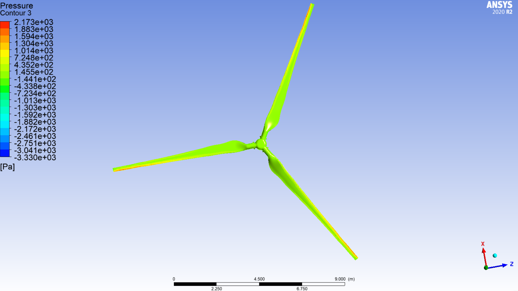 基于CFX的小型风电机组流场计算流程