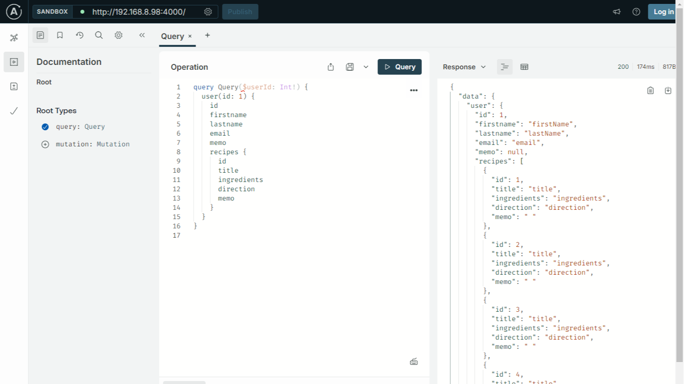 GraphQL学习笔记：  GraphQL、sequelize-typescript 、Apollo Server 4 实例