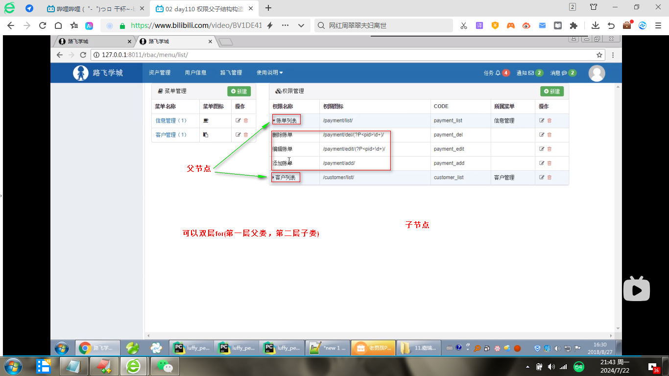 前端資料由後臺決定