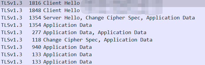 wireshark抓不到TLS1.3数据包中证书的解决方案