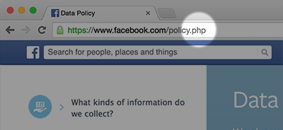 A tell-tale file extension in a URL
