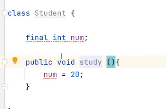 final关键字、Object类