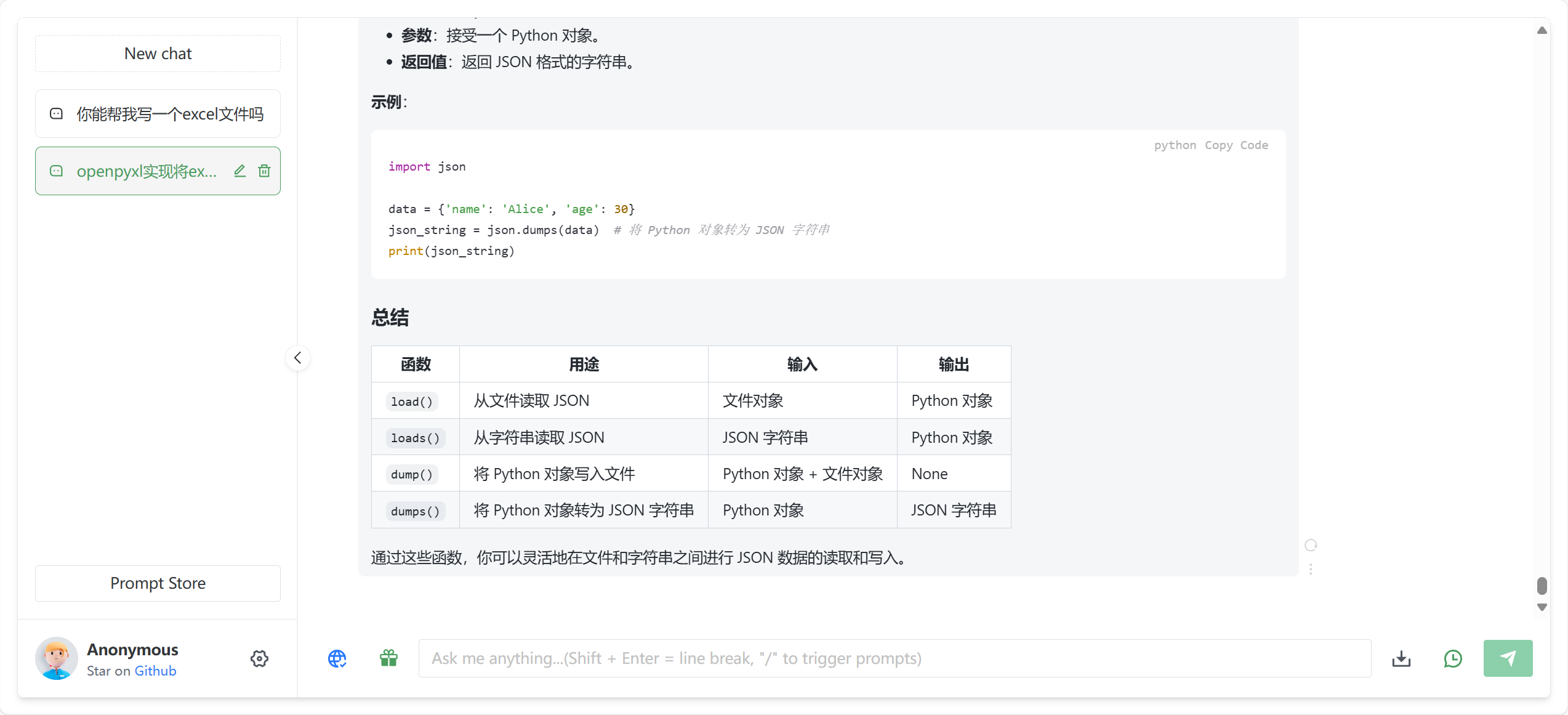 json常用4种格式转换方法