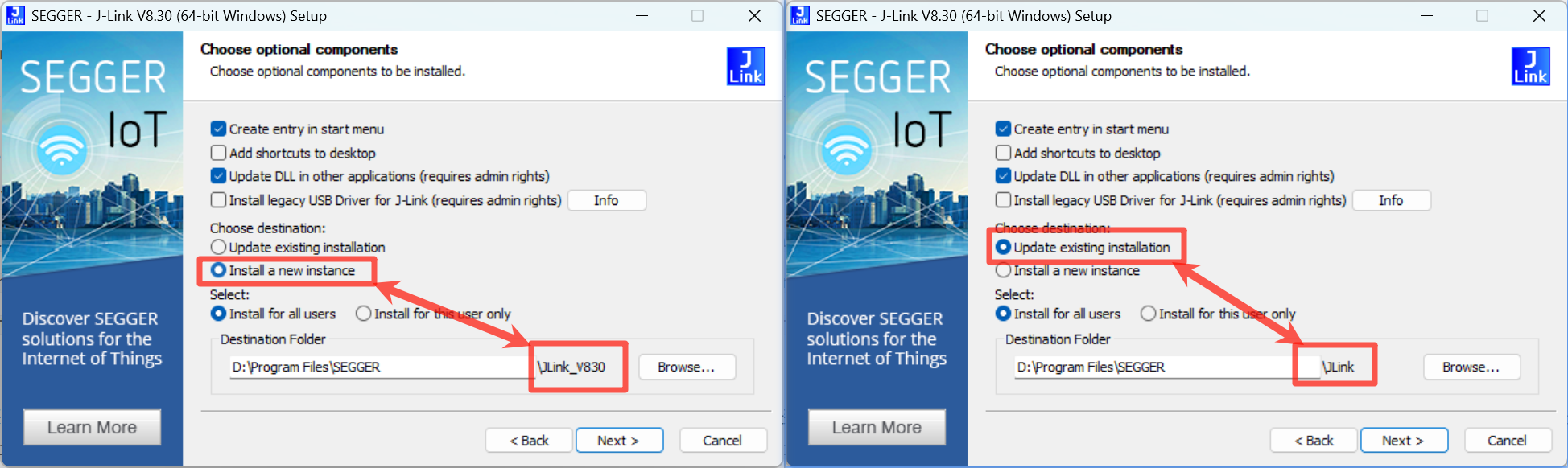 SEGGER J-Link Install