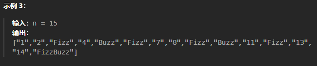 LeetCode412[Fizz Buzz]