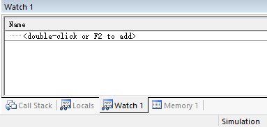 图4-11 变量观察窗口